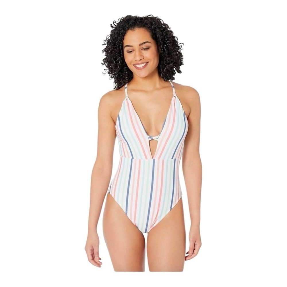 Southern Tide Patio Party Stripe One-Piece Swimsuit NWT - Picture 7 of 7